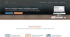 Desktop Screenshot of huddleupconsulting.com